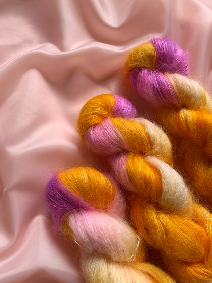 Orange Crush - Silk Mohair