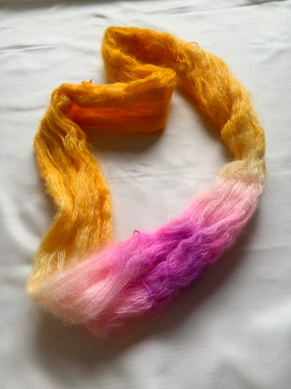 Orange Crush - Silk Mohair